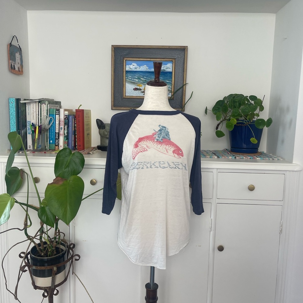 Vintage 1970s Berkeley Graphic Raglan Tee